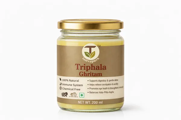 Tattvapurn_Triphala_Ghritam_Ayurvedic_Acidity_Digestion