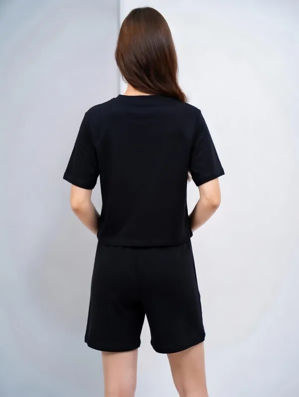 Black_Short_Overlap_Night_Suit_For_Women