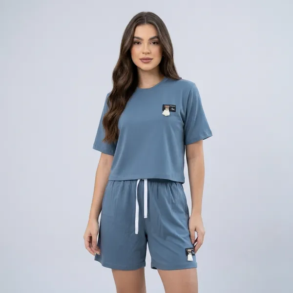 Sky_Blue_Short_Overlap_Night_Suit_For_Women