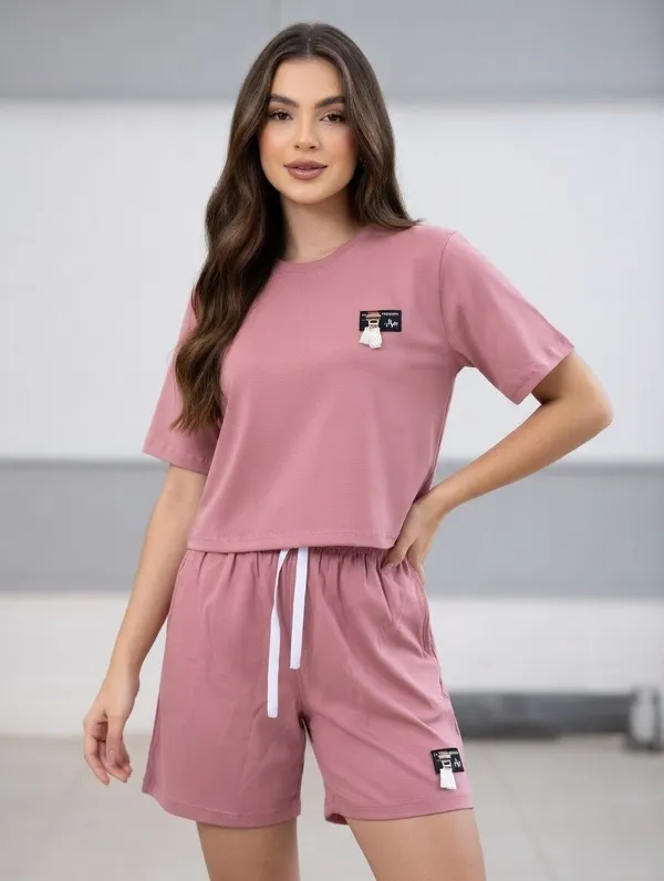 Pink_Short_Overlap_Night_Suit_For_Women