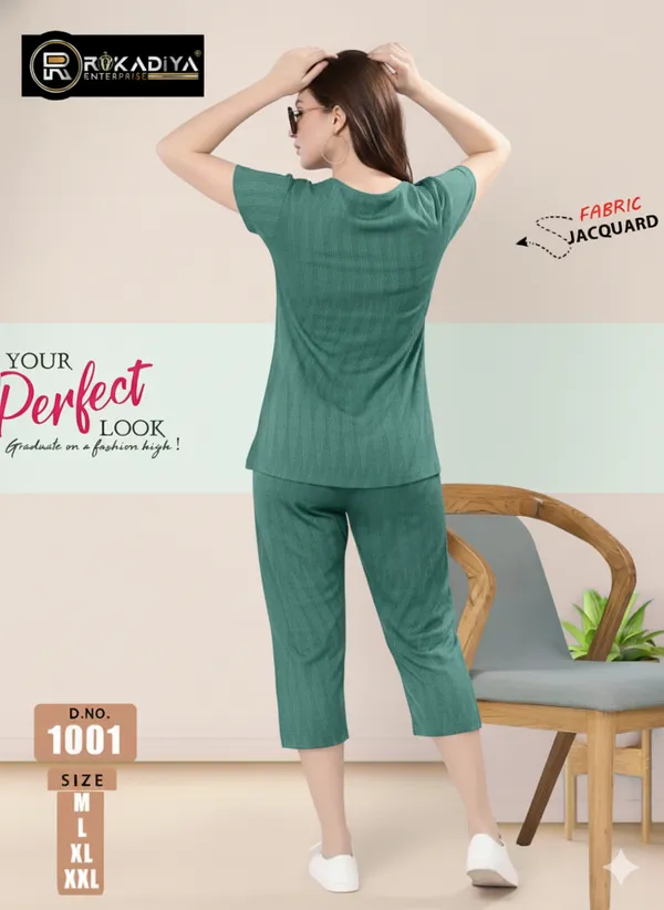 Pista_Jacquard_Capri_Night_Suit_For_Women