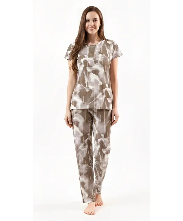 Brown_Long_Night_Suit_For_Women
