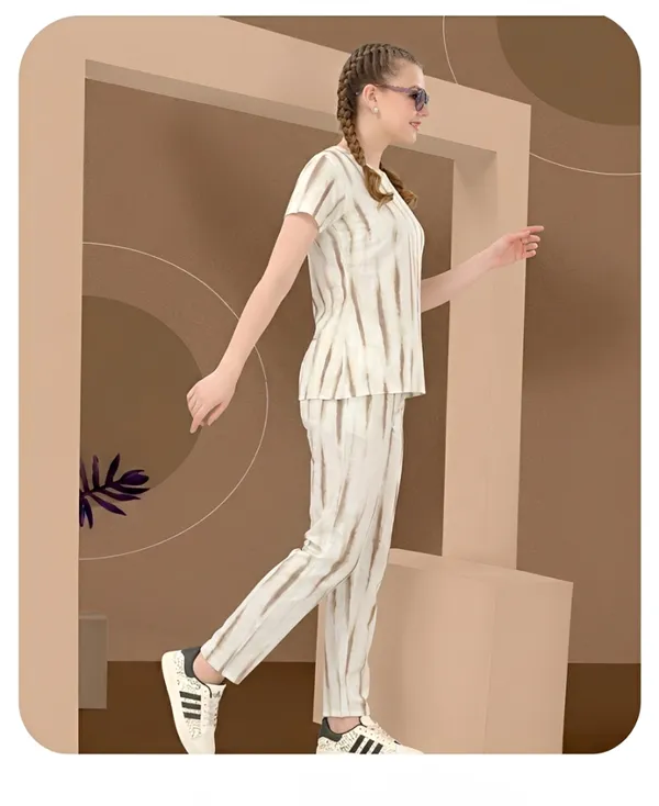 Brown_Long_Night_Suit_For_Women