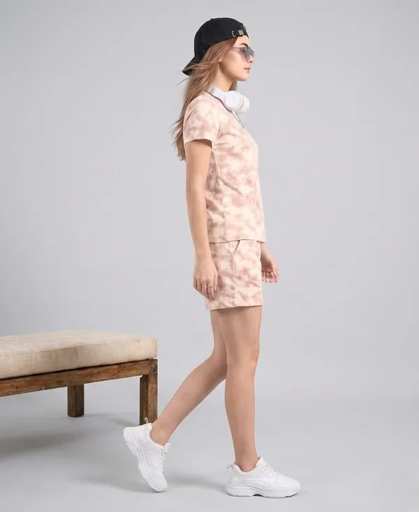 Orange_Short_Night_Suit_For_Women