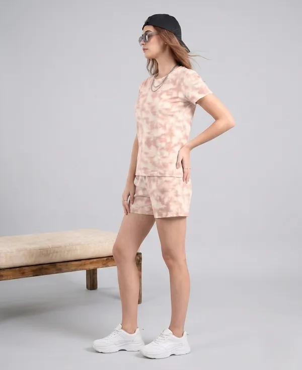 Orange_Short_Night_Suit_For_Women