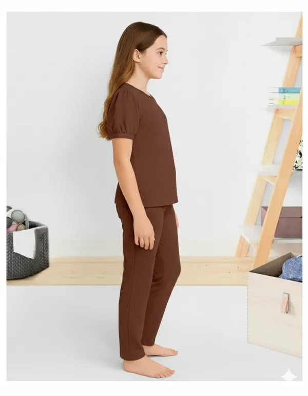 Brown_Printed_Relaxed_Night_Suit_For_Girls