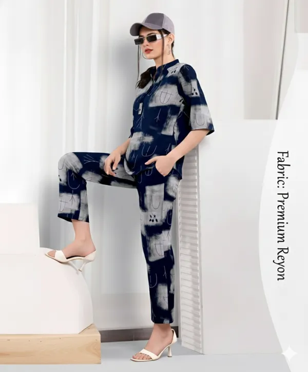 Blue_Printed_Long_Night_Suit_For_Women