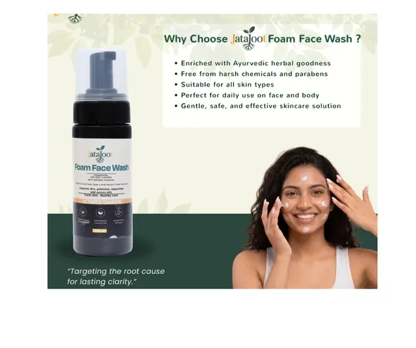 Jatajoot_Activated_Charcoal_Neem_Foaming_Face_Wash