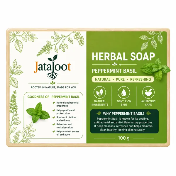 Jatajoot_Peppermint_Basil_Menthol_Herbal_Soap