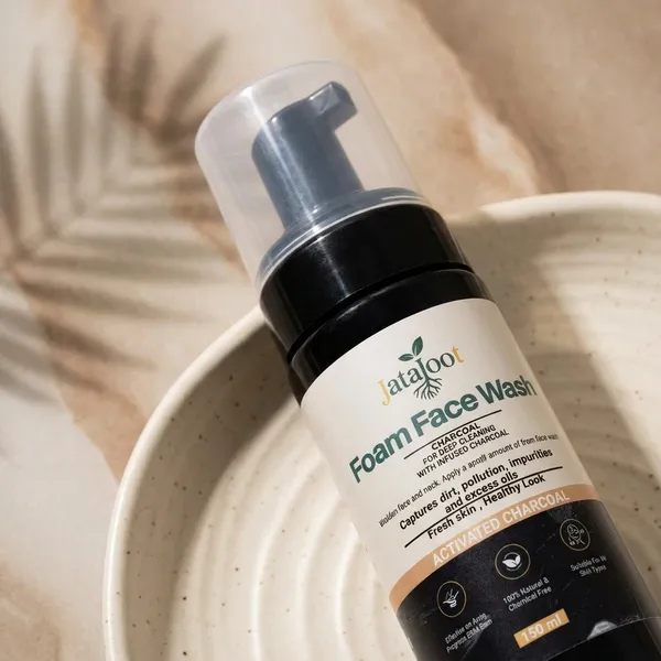 Jatajoot_Activated_Charcoal_Neem_Foaming_Face_Wash