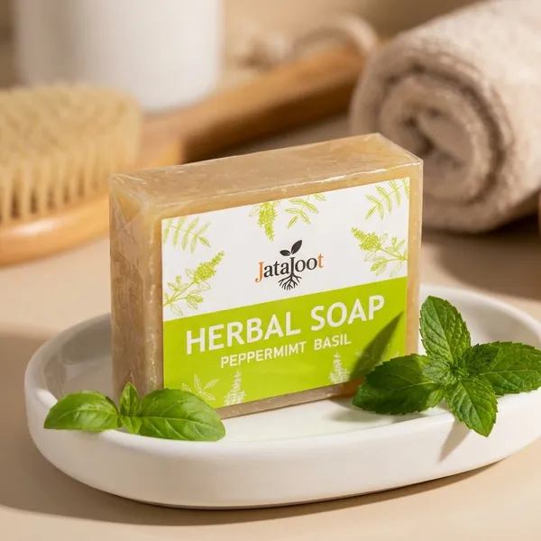 Jatajoot_Peppermint_Basil_Menthol_Herbal_Soap