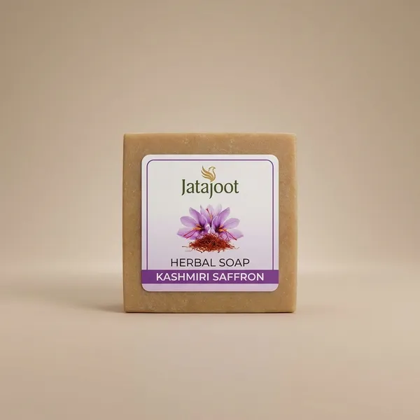Jatajoot_Kashmiri_Saffron_Sandalwood_Herbal_Soap