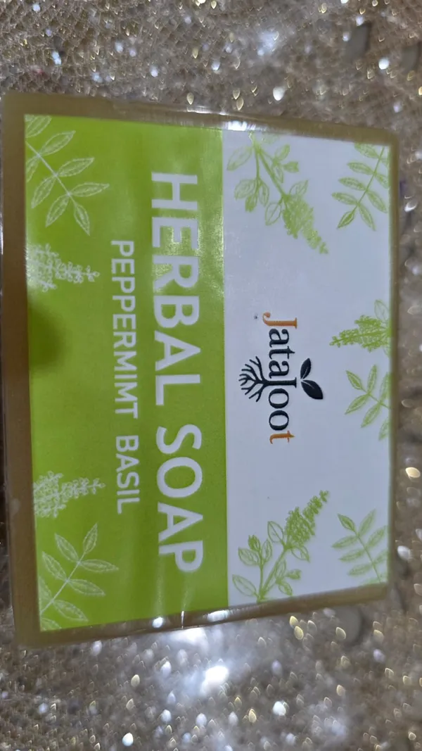 Jatajoot_Peppermint_Basil_Menthol_Herbal_Soap
