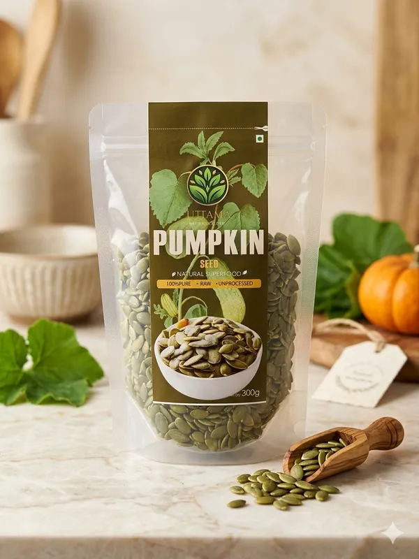 Uttama_Raw_Unroasted_Pumpkin_Seeds_300_Gm