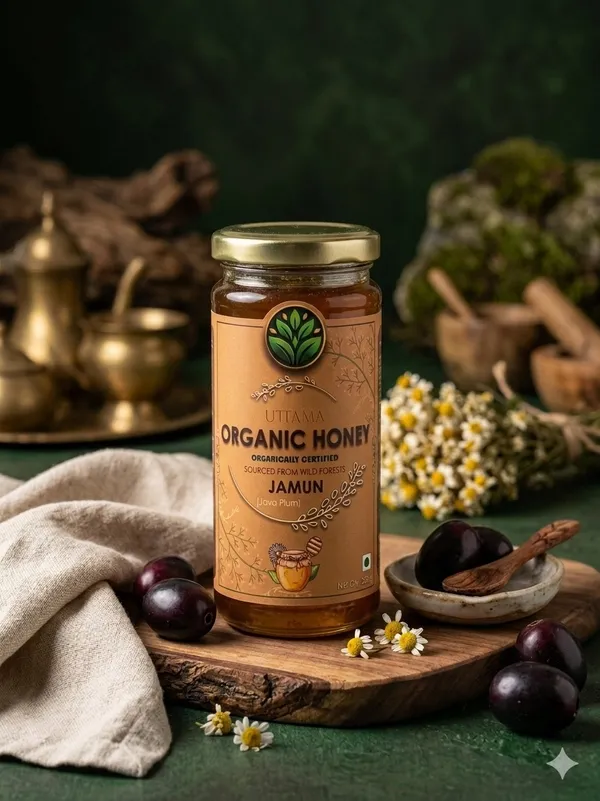 Uttama_Organic_Unprocessed_Jamun_Honey_320_Gm