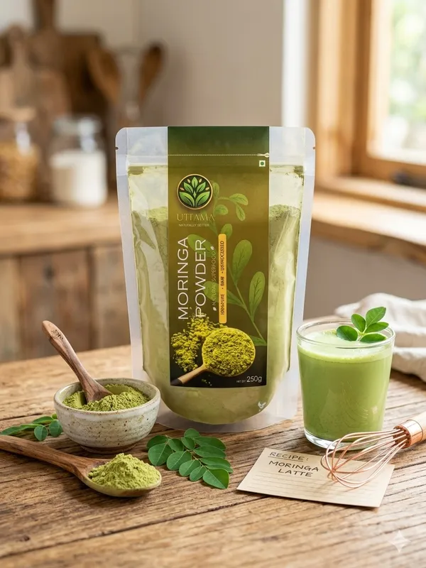 Uttama_Pure_Moringa_Leaf_Powder_250_Gm_Pack_Of_2