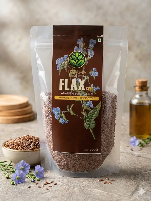 Uttama_Raw_Flax_Seeds_300_Gm_Pack_Of_2