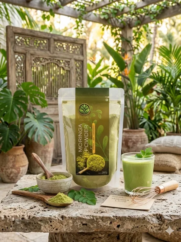 Uttama_Pure_Moringa_Leaf_Powder_250_Gm_Pack_Of_2