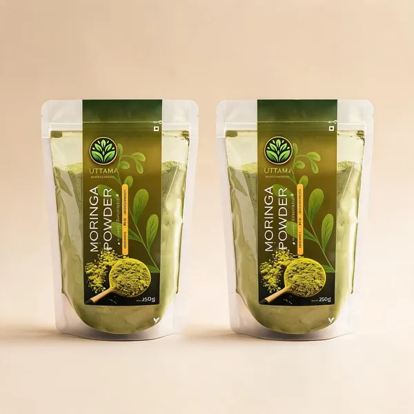 Uttama_Pure_Moringa_Leaf_Powder_250_Gm_Pack_Of_2