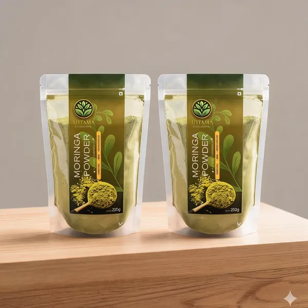 Uttama_Pure_Moringa_Leaf_Powder_250_Gm_Pack_Of_2