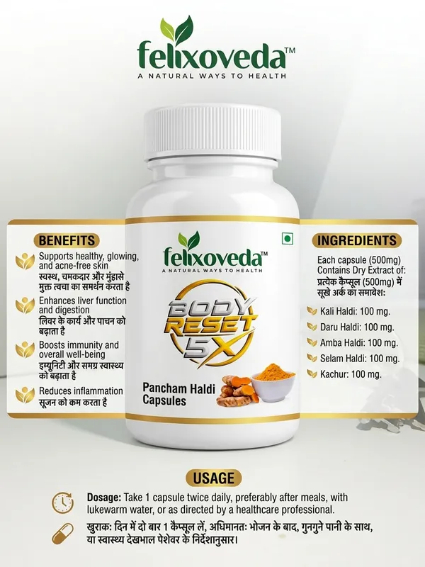 Felixoveda_Body_Reset_5X_Pancham_Haldi_Capsules_Dietary_Supplement_60_Capsules