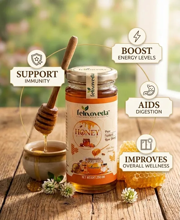 Felixoveda_Pure_Natural_Raw_Honey_250_gm