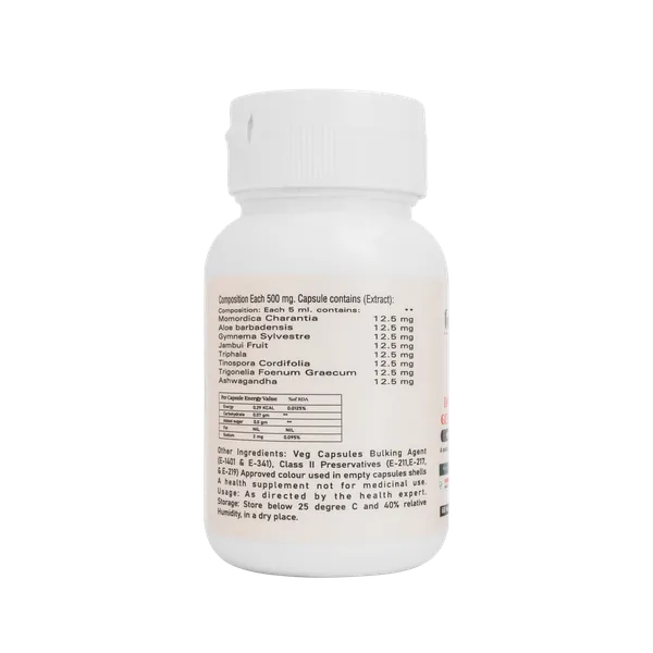Felixoveda_Daibetic_Cap_Glyco-Balance_Ayurvedic_Supplement_30_Capsules