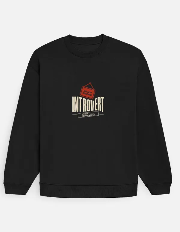 Introvert_Unites_Separately_Oversized_Sweatshirt_Black
