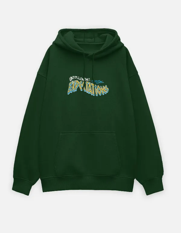 Unfollowing_Expectations_Oversized_Hoodie_Bottle_Green