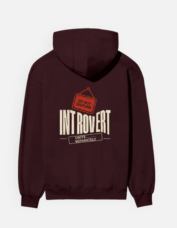 Introvert_Unite_Unisex_Hoodie_Maroon