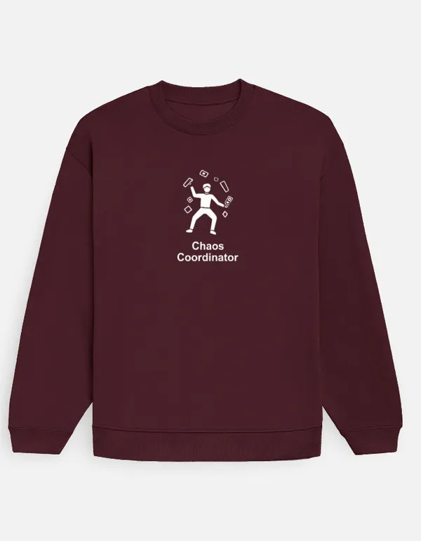 Chaos_Coordinator_Oversized_Sweatshirt_Maroon