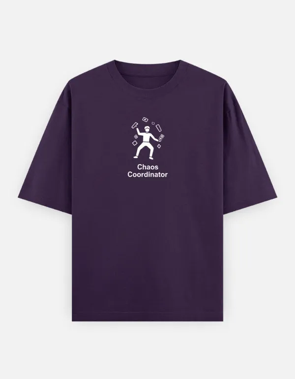 Chaos_Coordinator_Oversized_Classic_T_Shirt_Purple