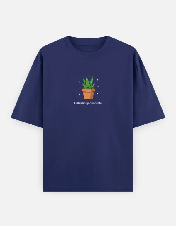 Internally_Decorate_Oversized_Classic_T_Shirt_Royal_Blue