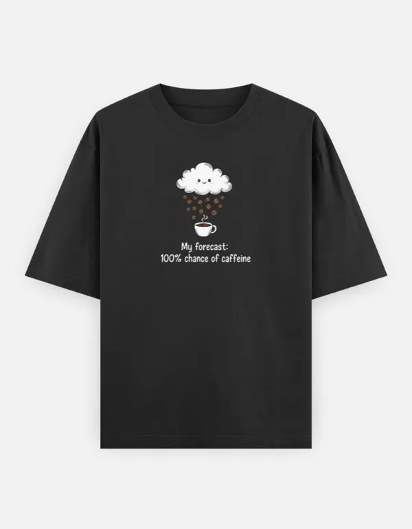 Forecast_Oversized_Classic_T_Shirt_Black