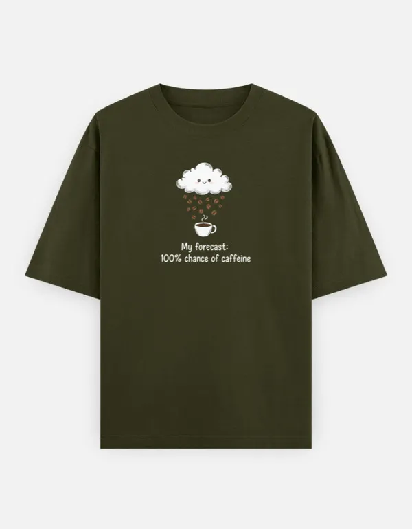 Forecast_Oversized_Classic_T_Shirt_Olive_Green