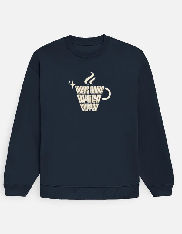 Ideas_Come_After_Coffee_Oversized_Sweatshirt_Navy_Blue