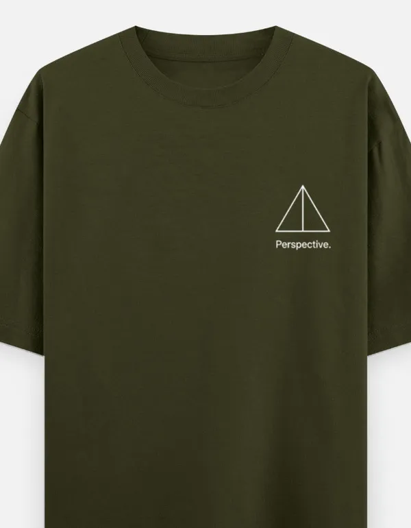 Perspective_Oversized_T_Shirt_Olive_Green