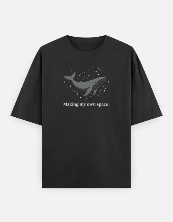 Making_My_Own_Space_Oversized_Classic_T_Shirt_Black