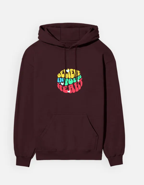 Believe_In_Your_Heart_Unisex_Hoodie_Maroon