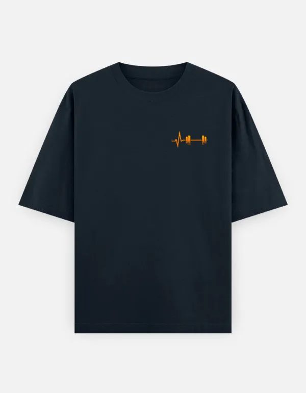 Gym_Is_Life_Oversized_T_Shirt_Navy_Blue