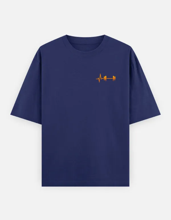 Gym_Is_Life_Oversized_T_Shirt_Royal_Blue