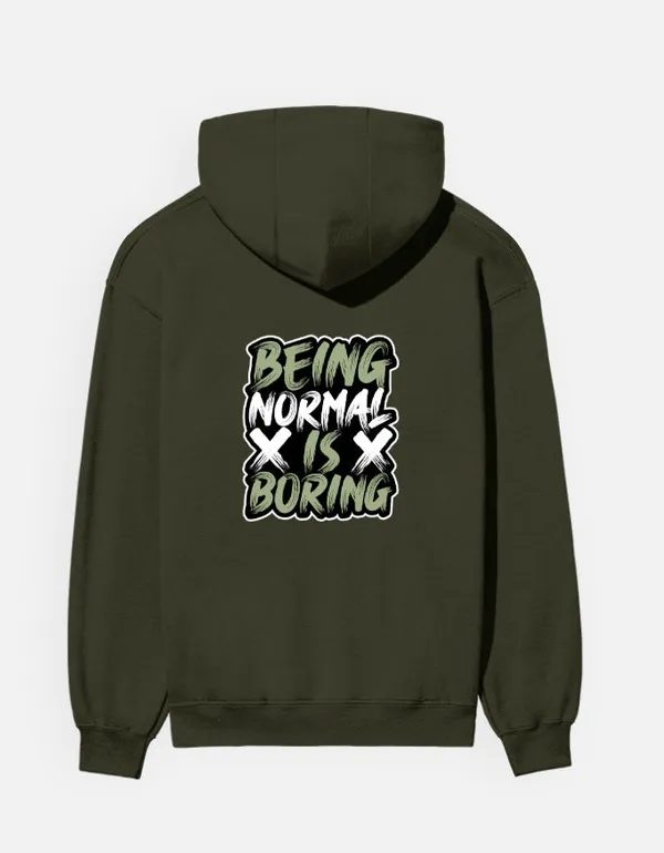 Normal_Is_Boring_Unisex_Hoodie_Olive_Green