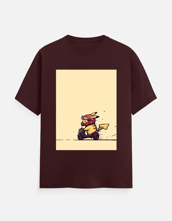 Cute_Rider_Classic_T_Shirt_Maroon