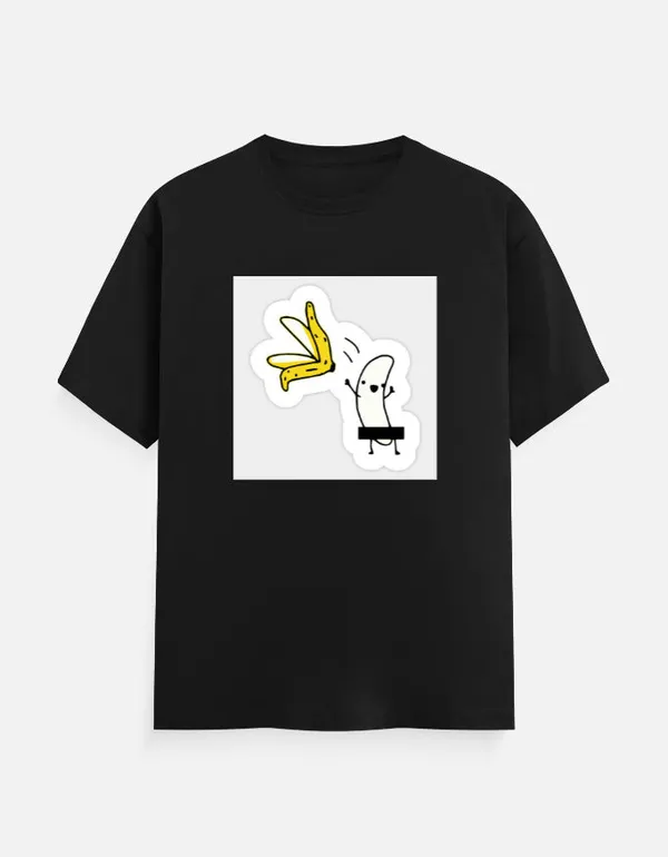 Cool_Banana_Classic_T_Shirt_Black