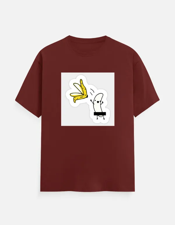 Cool_Banana_Classic_T_Shirt_Brick_Red