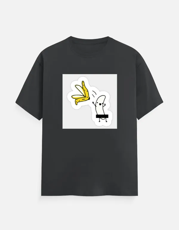 Cool_Banana_Classic_T_Shirt_Steel_Grey