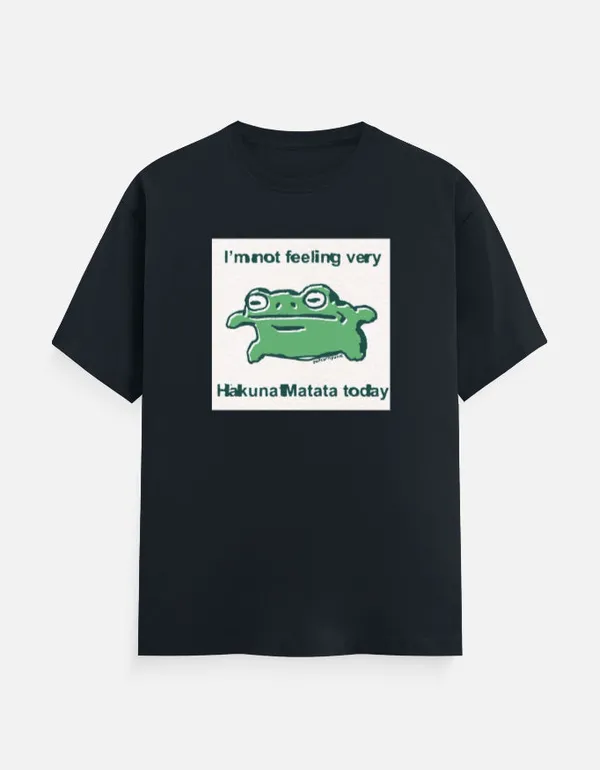 Hakuna_Matata_Classic_T_Shirt_Navy_Blue
