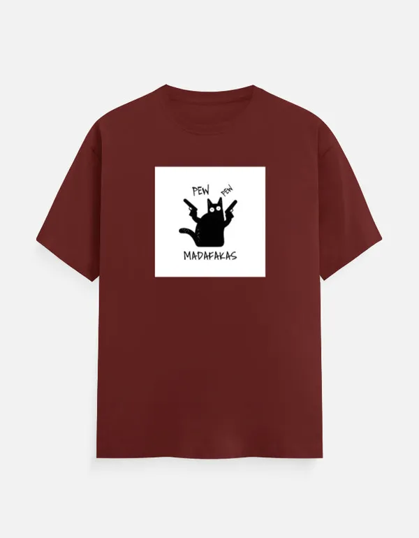 Pew_Pew_Madafaka_Classic_T_Shirt_Brick_Red