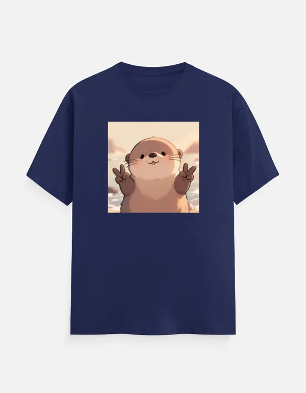 Overloaded_Cuteness_Classic_T_Shirt_Royal_Blue