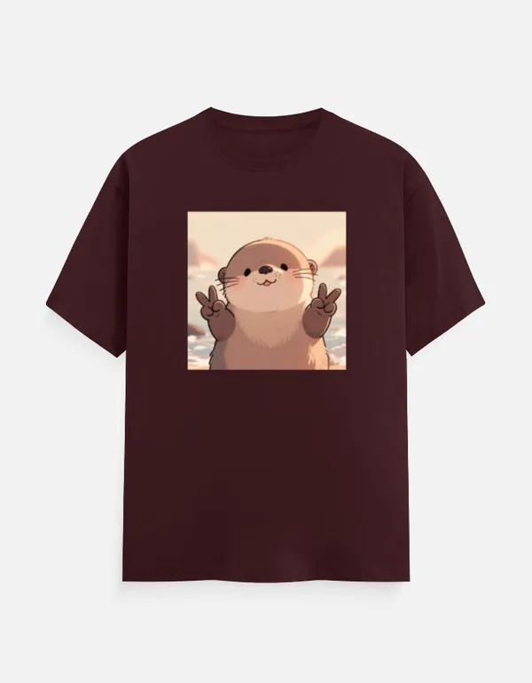 Overloaded_Cuteness_Classic_T_Shirt_Maroon